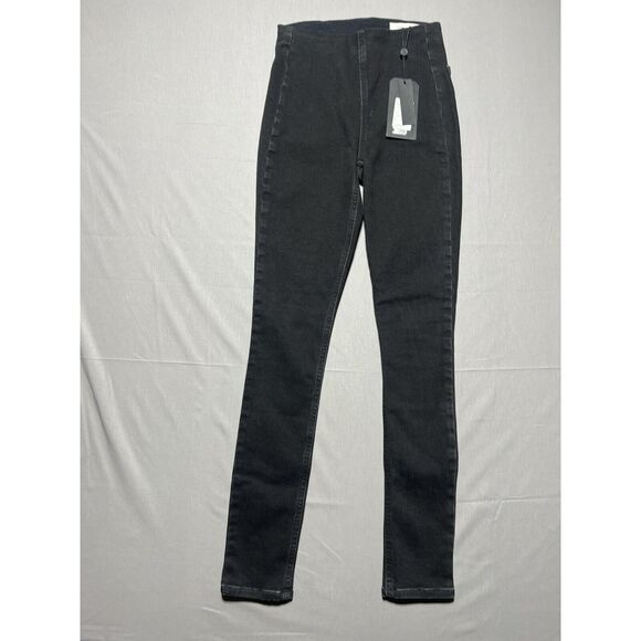Rag & Bone Jeans Women XXS Black Pull On‎ Stretch Minimalist Classic